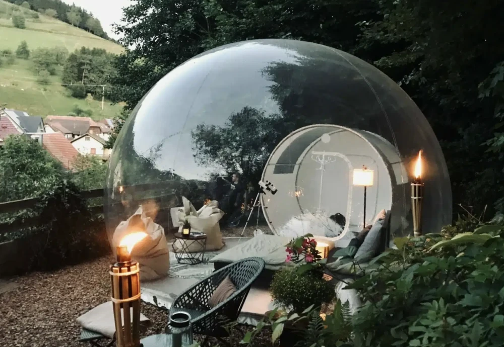 best transparent inflatable bubble tent