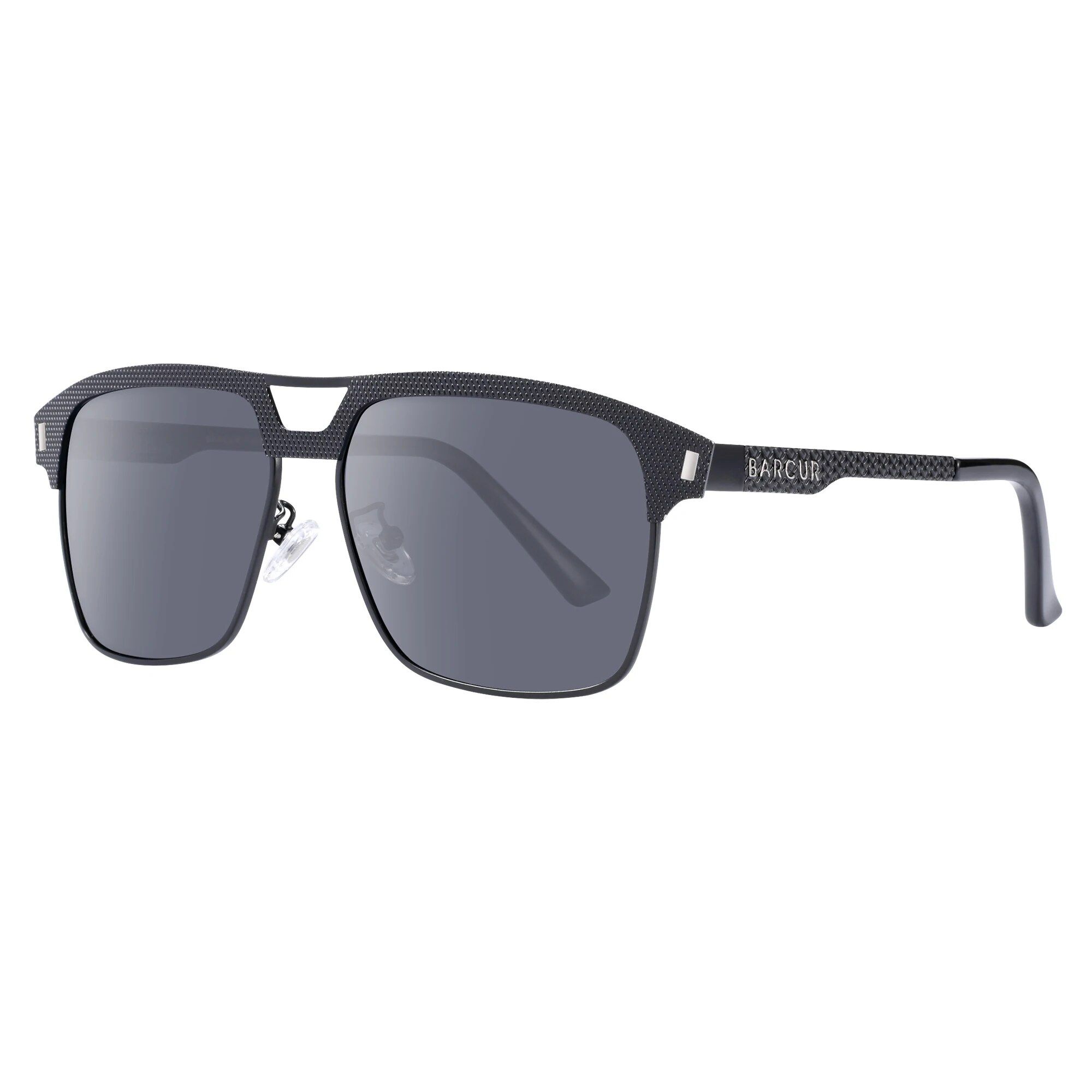 Stainless Square Polarized Sunglasses for Men